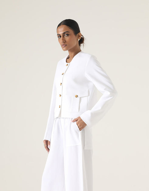 SHORT TAILORED JACKET